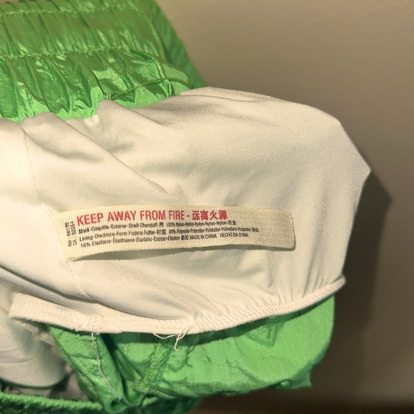 Free People Movement The Way Home Shorts Green Pull On High Rise Womens XL - Picture 9 of 14